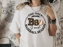 Load image into Gallery viewer, Baseball Only Bs T-shirt
