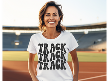 Load image into Gallery viewer, Track Wave T-shirt
