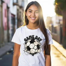 Load image into Gallery viewer, Game Day Soccer Star Teen T-shirt
