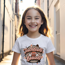 Load image into Gallery viewer, Splatter Football Season Youth T-shirt
