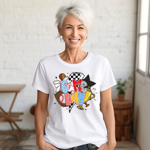 Load image into Gallery viewer, Colorful Game Day Baseball T-shirt
