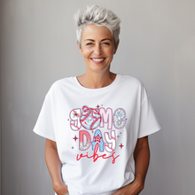 Load image into Gallery viewer, Baseball Game Day Vibes T-shirt
