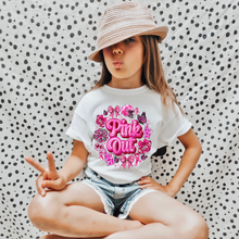 Load image into Gallery viewer, Pink Out Football Youth T-shirt
