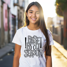 Load image into Gallery viewer, Baseball Season Teen T-shirt
