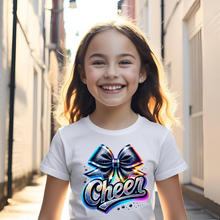 Load image into Gallery viewer, Cheer Coquette Youth T-shirt
