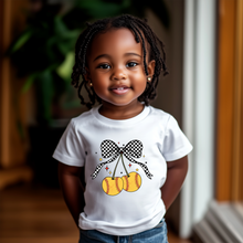 Load image into Gallery viewer, Softball Cherries Baby Tee
