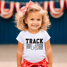 Load image into Gallery viewer, Track Life Toddler Tee
