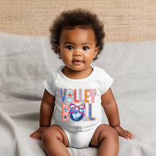 Load image into Gallery viewer, Colorful Volleyball Baby Onesie
