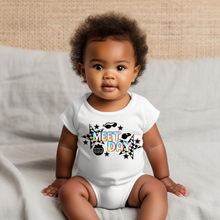 Load image into Gallery viewer, Swim Meet Day Baby Onesie
