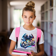 Load image into Gallery viewer, Cheer Coquette Teen T-shirt
