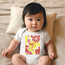 Load image into Gallery viewer, Softball Boho Baby Onesie
