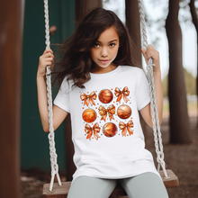 Load image into Gallery viewer, Basketball Coquette Youth T-shirt
