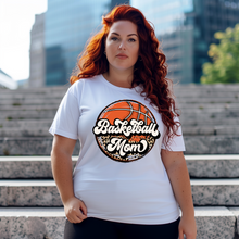 Load image into Gallery viewer, Leopard Basketball Mom T-shirt

