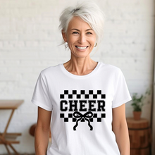Load image into Gallery viewer, Checkered Cheer T-shirt
