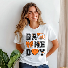 Load image into Gallery viewer, Game Day Floral Basketball T-shirt
