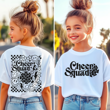 Load image into Gallery viewer, Cheer Squad Front/Back Youth T-shirt
