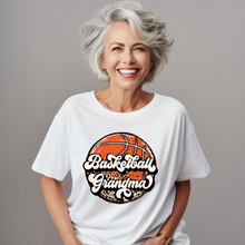 Load image into Gallery viewer, Leopard Basketball Grandma T-shirt
