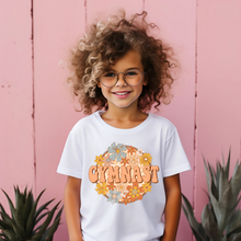 Load image into Gallery viewer, Gymnastics Boho Youth T-shirt
