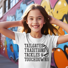 Load image into Gallery viewer, Football Traditions Youth T-shirt

