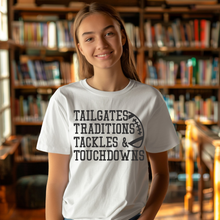 Load image into Gallery viewer, Football Traditions Teen T-shirt
