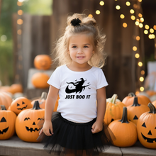 Load image into Gallery viewer, Just Boo It Halloween Toddler Tee
