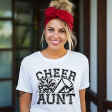 Load image into Gallery viewer, Sparkle Cheer Aunt T-shirt
