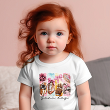 Load image into Gallery viewer, Game Day Brushstroke Baby Tee
