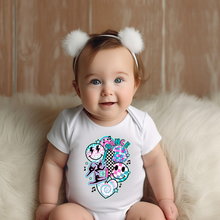 Load image into Gallery viewer, Retro Dance Baby Onesie
