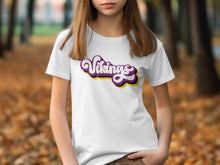 Load image into Gallery viewer, Vikings Retro Youth T-shirt(NFL)
