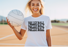 Load image into Gallery viewer, Volleyball Wave T-shirt
