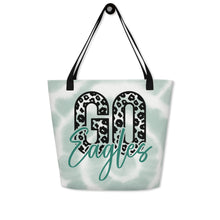 Load image into Gallery viewer, Go Eagles All-Over Print Large Tote Bag(NFL)
