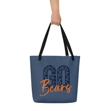 Load image into Gallery viewer, Go Bears All-Over Print Large Tote Bag
