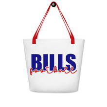 Load image into Gallery viewer, Bills Knockout All-Over Print Large Tote Bag(NFL)
