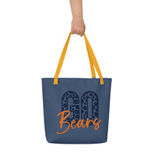 Load image into Gallery viewer, Go Bears All-Over Print Large Tote Bag
