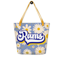 Load image into Gallery viewer, Rams Retro All-Over Print Large Tote Bag(NFL)
