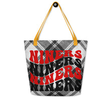 Load image into Gallery viewer, Niners Wave All-Over Print Large Tote Bag(NFL)
