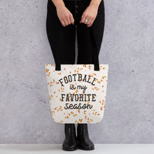 Load image into Gallery viewer, Football Favorite Season Tote bag
