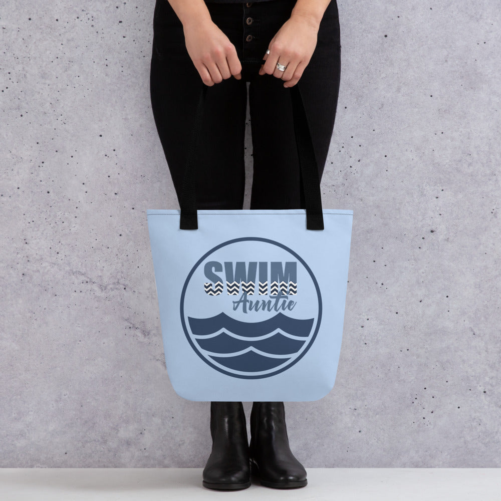 Swim Aunt Tote Bag