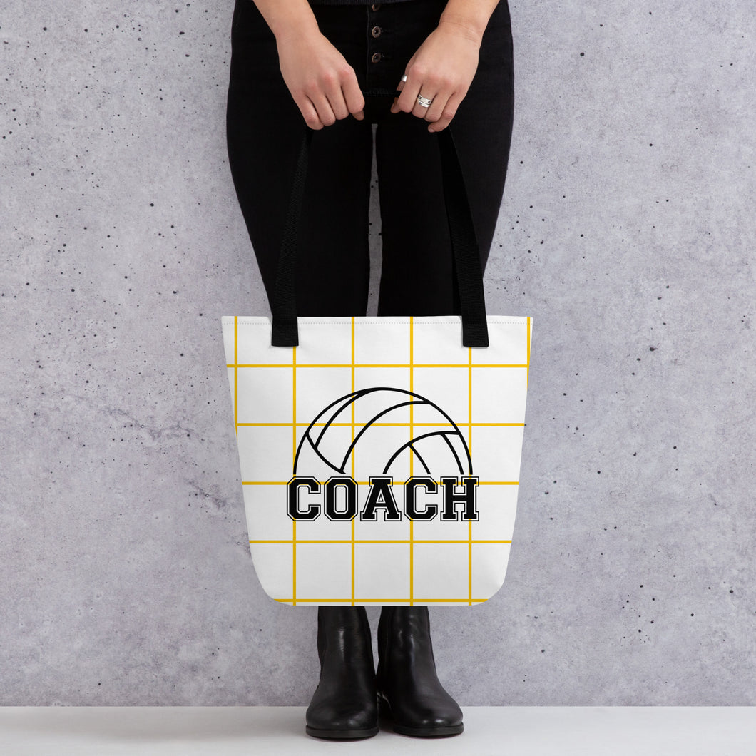 Volleyball Coach Tote bag