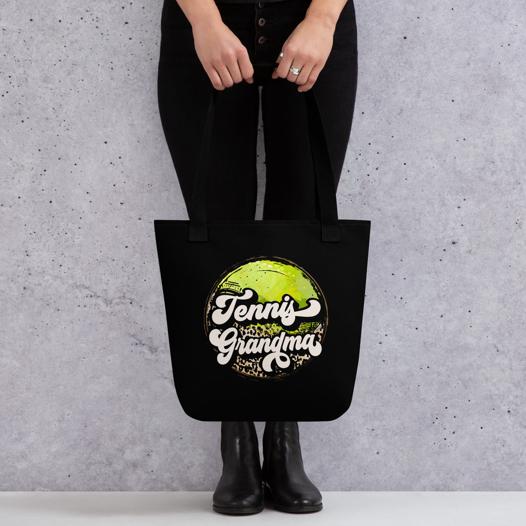 Tennis Grandma Tote Bag