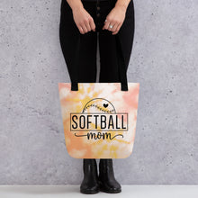 Load image into Gallery viewer, Softball Mom #2 Tote bag
