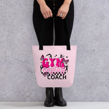 Load image into Gallery viewer, Gymnastics Coach Tote bag
