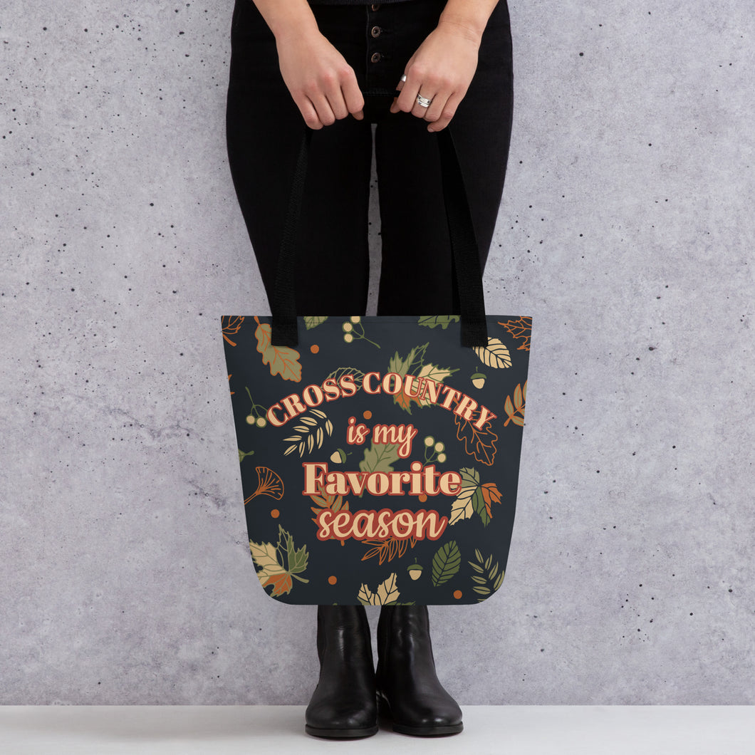 Cross Country Favorite Season Tote bag