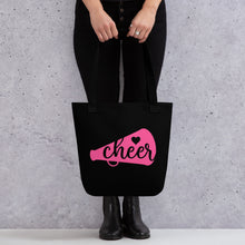 Load image into Gallery viewer, Cheer Megaphone Tote bag
