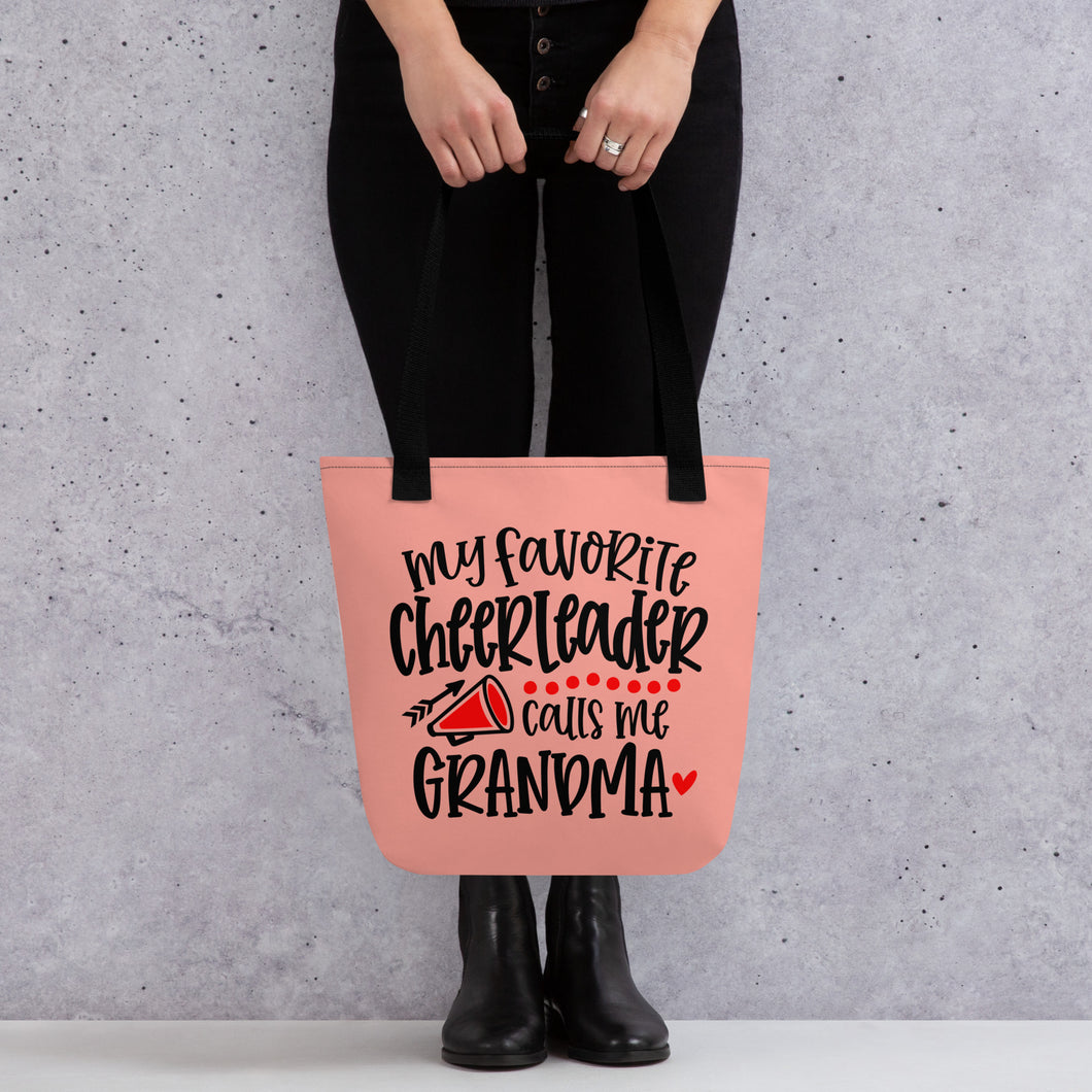 Cheerleading Grandma Tote Bag