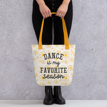 Load image into Gallery viewer, Dance Favorite Season Tote bag
