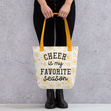 Load image into Gallery viewer, Cheer Favorite Season Tote bag
