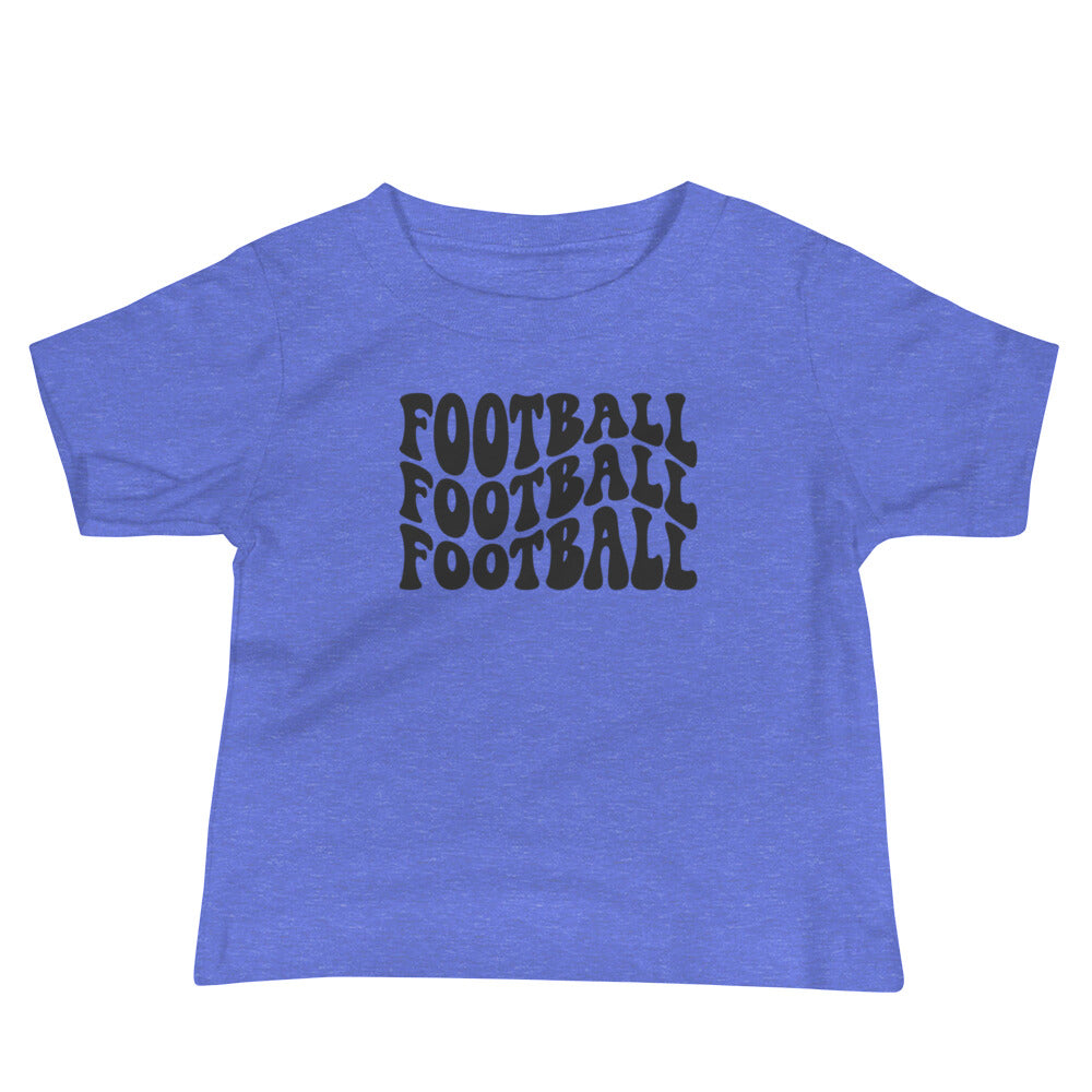 Football Wave Baby Tee