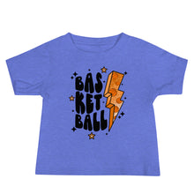 Load image into Gallery viewer, Basketball Lightning Baby Tee
