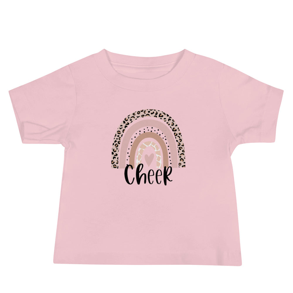 Cheer Rainbow Baby Tee